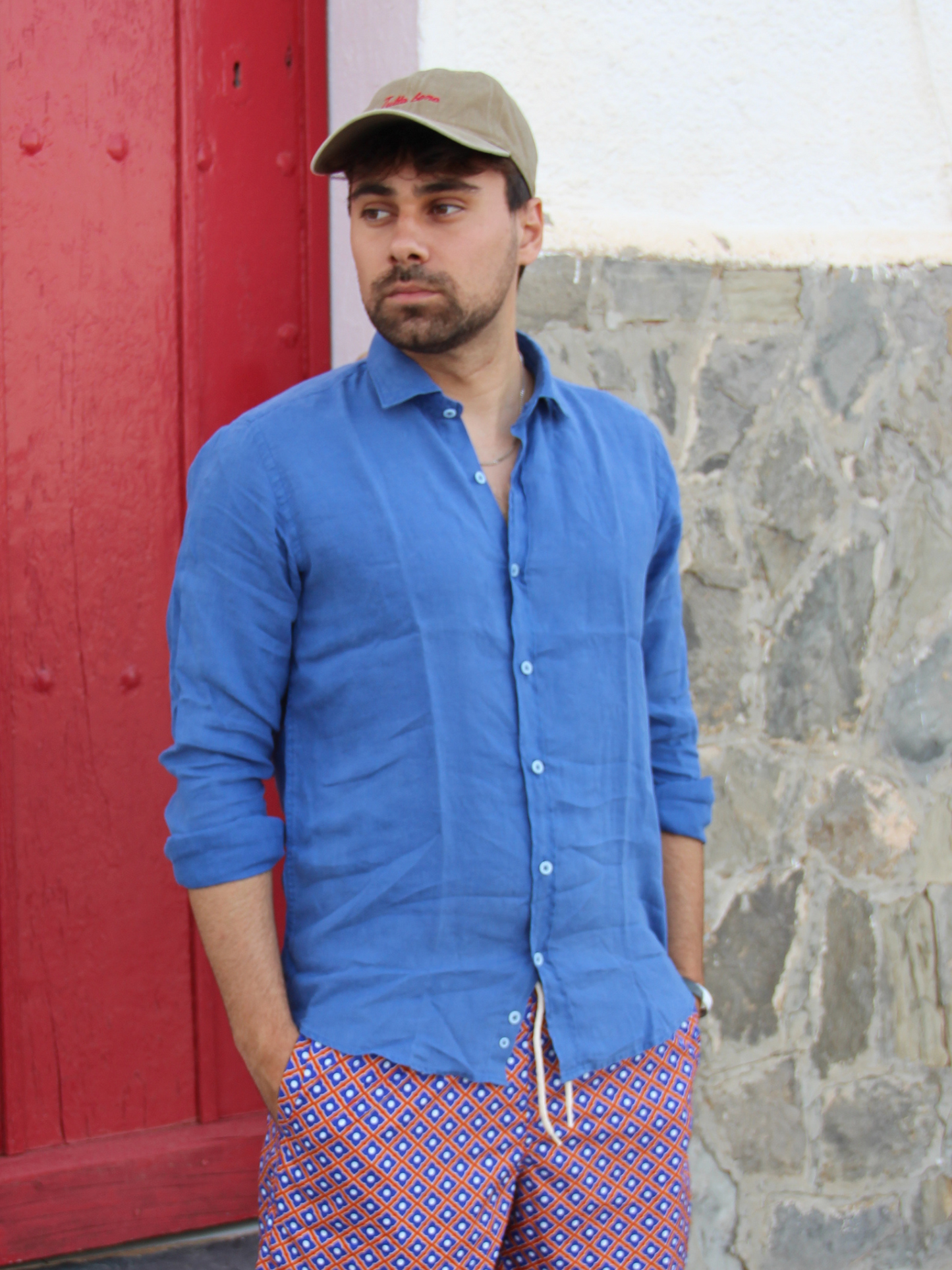 AZZURRO LINEN SHIRT