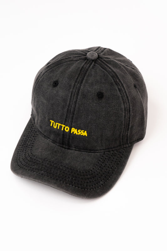 TUTTO PASSA WASHED CAP