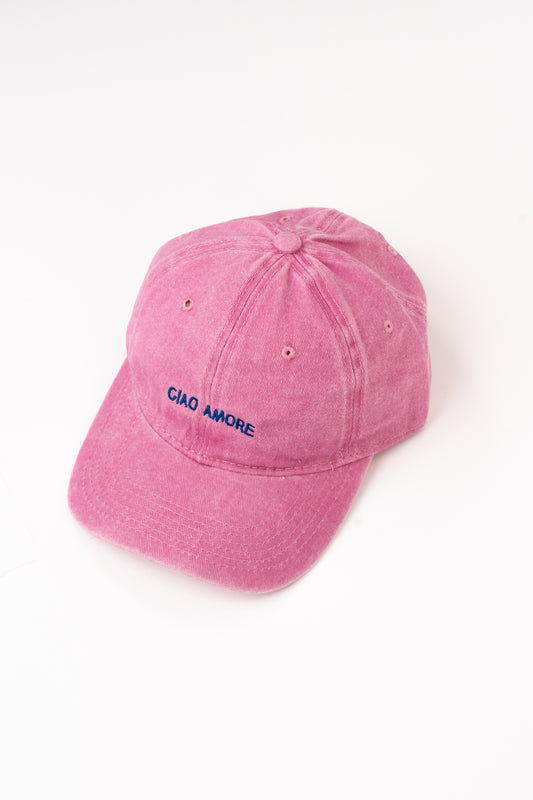 CIAO AMORE WASHED CAP